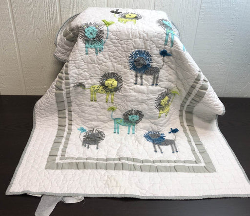 used Pottery Barn Kids Baby Quilt, 36 x 50"