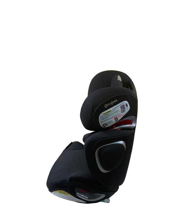 secondhand Cybex Solution Z-Fix Highback Booster Seat, 2021, Stardust Black