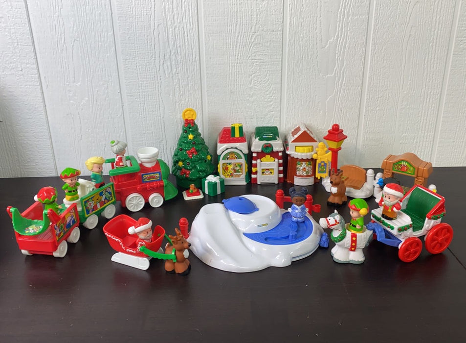 used BUNDLE Little People, Christmas Sets