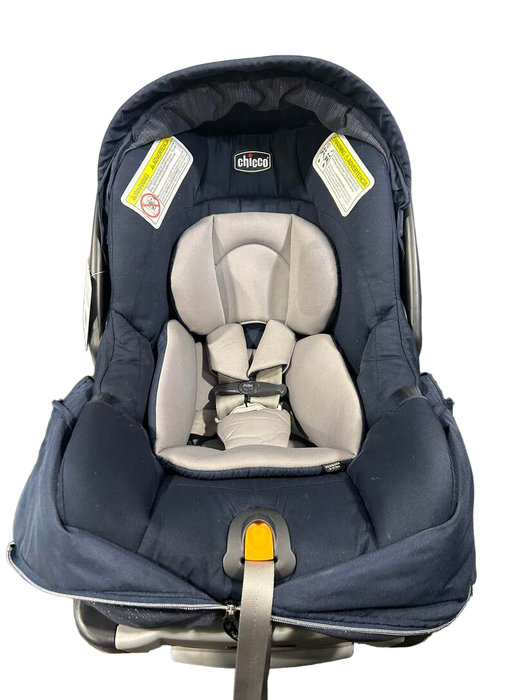 secondhand Chicco Keyfit 30 Zip Infant Car Seat, 2021, Harbor