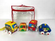 used Melissa & Doug K’s Kids Pull-Back Vehicle Set