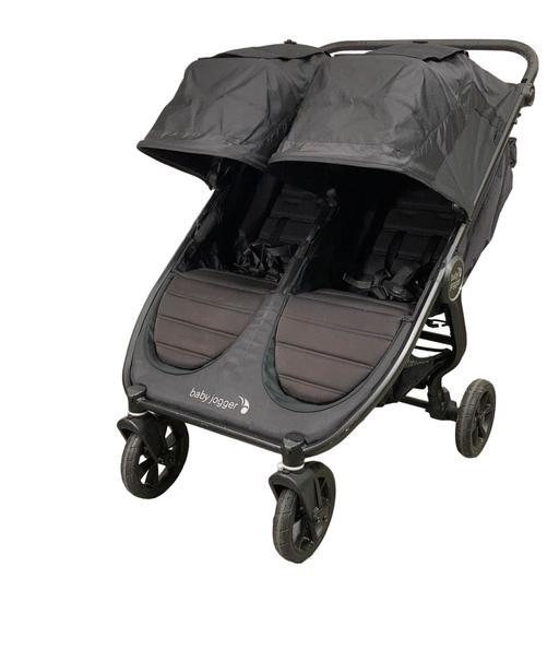 used Baby Jogger City Mini GT2 Double Stroller, 2020, Jet