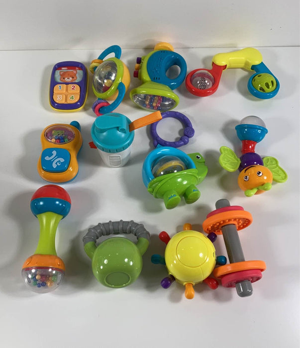 secondhand iPlay, iLearn 10-Piece Baby Rattle Set