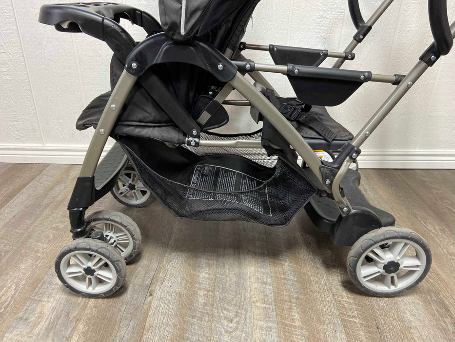 used Graco RoomFor2 Stand And Ride Double Stroller, 2014