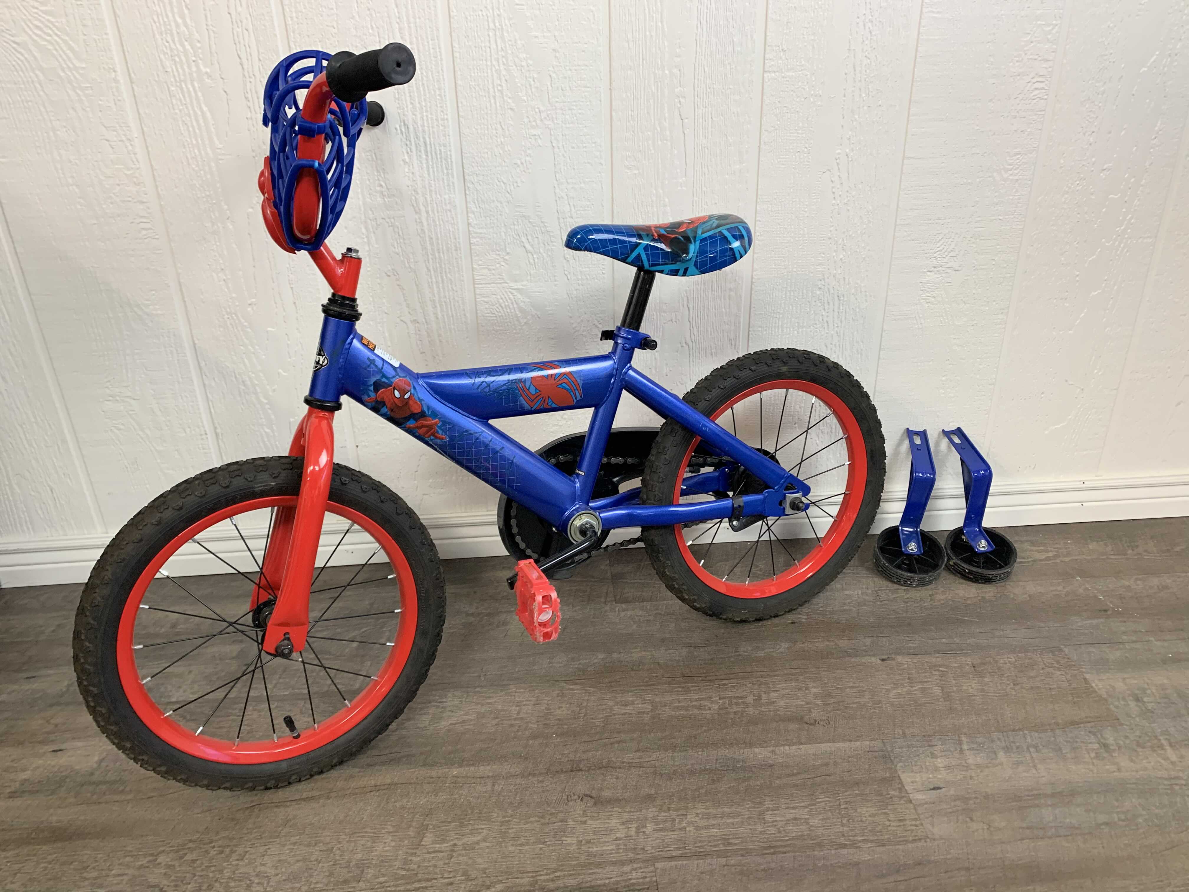 Huffy spiderman hotsell bike 14