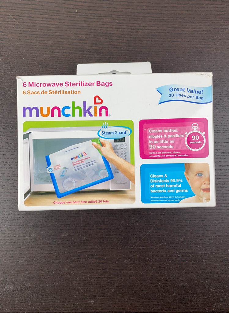 Munchkin microwave sterilizer retailer bags