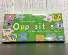 used Eeboo Opposites Puzzle Pairs