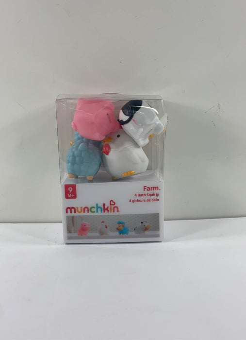 used Munchkin Farm Squirters Bath Toy 4 Pack