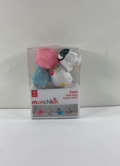 used Munchkin Farm Squirters Bath Toy 4 Pack