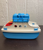 secondhand Green Toys Ferry Boat, Blue and White