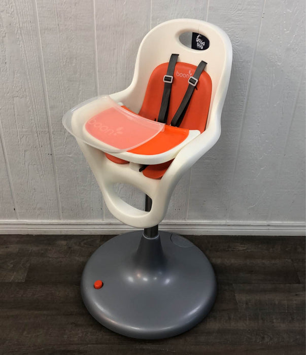 used Boon Flair High Chair, Orange/White