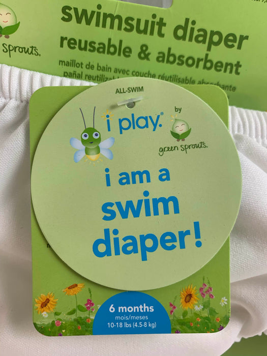 secondhand iPlay Reusable Swim Diaper, 6 Months