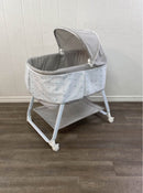 used Ingenuity Ity Snuggity Snug Portable Baby Bedside Bassinet with Soothing Vibrations