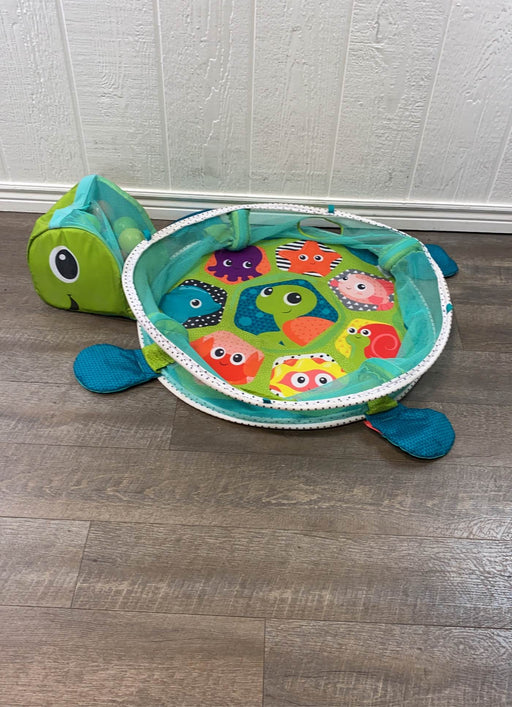 used Infantino Grow-With-Me Activity Gym and Ball Pit