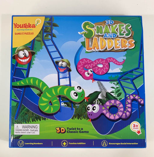 secondhand Youreka 3D Snakes & Ladders