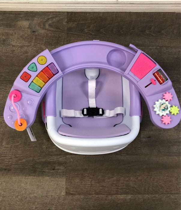 Infantino Music & Lights 3-in-1 Discovery Booster, Lavender