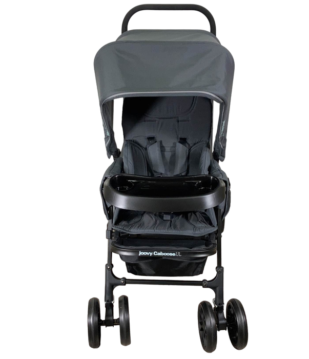 secondhand Joovy Caboose UL Double Stroller, 2021, Jet