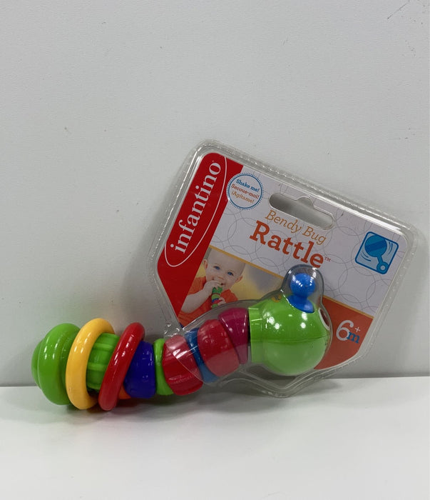 used Infantino Bendy Bug Rattle