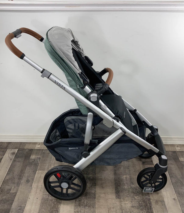 uppababy vista 2 emmett UPPAbaby VISTA V2 Stroller, Emmett (Green Melange), 2019