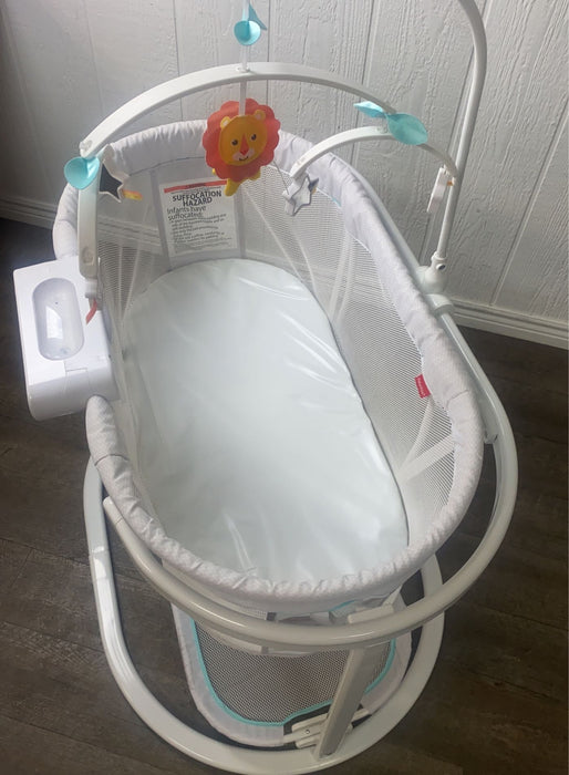 secondhand Fisher Price Soothing Motions Bassinet