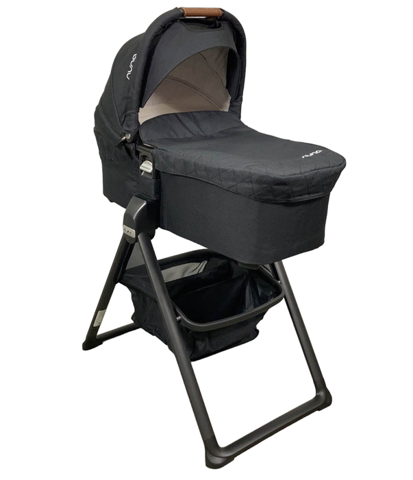 used Nuna Nuna MIXX Bassinet with Stand, 2023 Caviar