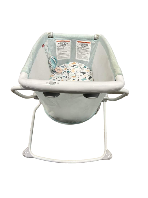 secondhand Fisher Price Rock With Me Bassinet