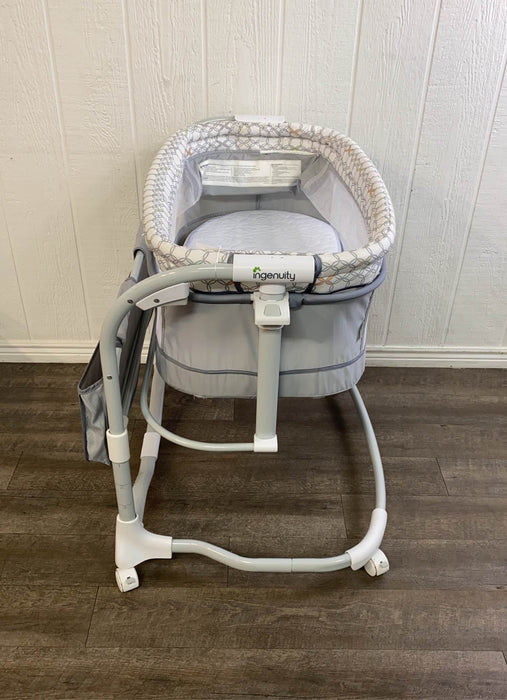 secondhand Ingenuity Dream & Grow Bedside Bassinet, Dalton