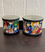 secondhand Remo Kids Drum, & Tambourine