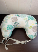 Shop Boppy Best Latch Breastfeeding Pillow, Green Flowers at GoodBuy Gear