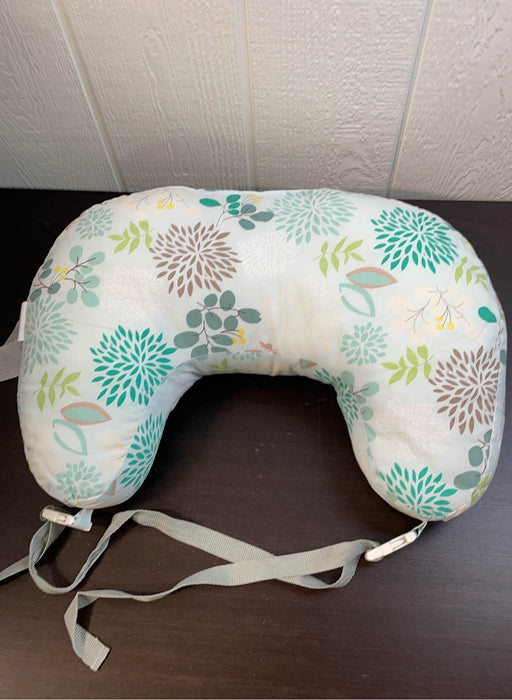 Shop Boppy Best Latch Breastfeeding Pillow, Green Flowers at GoodBuy Gear