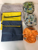 used BUNDLE Cloth Diapers With Accessories