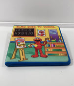 used Sesame Street Elmo Goes to School Felt Play Book