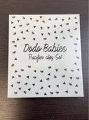 Shop Dodo Baby Pacifier Clips With Pacifier Case at GoodBuy Gear