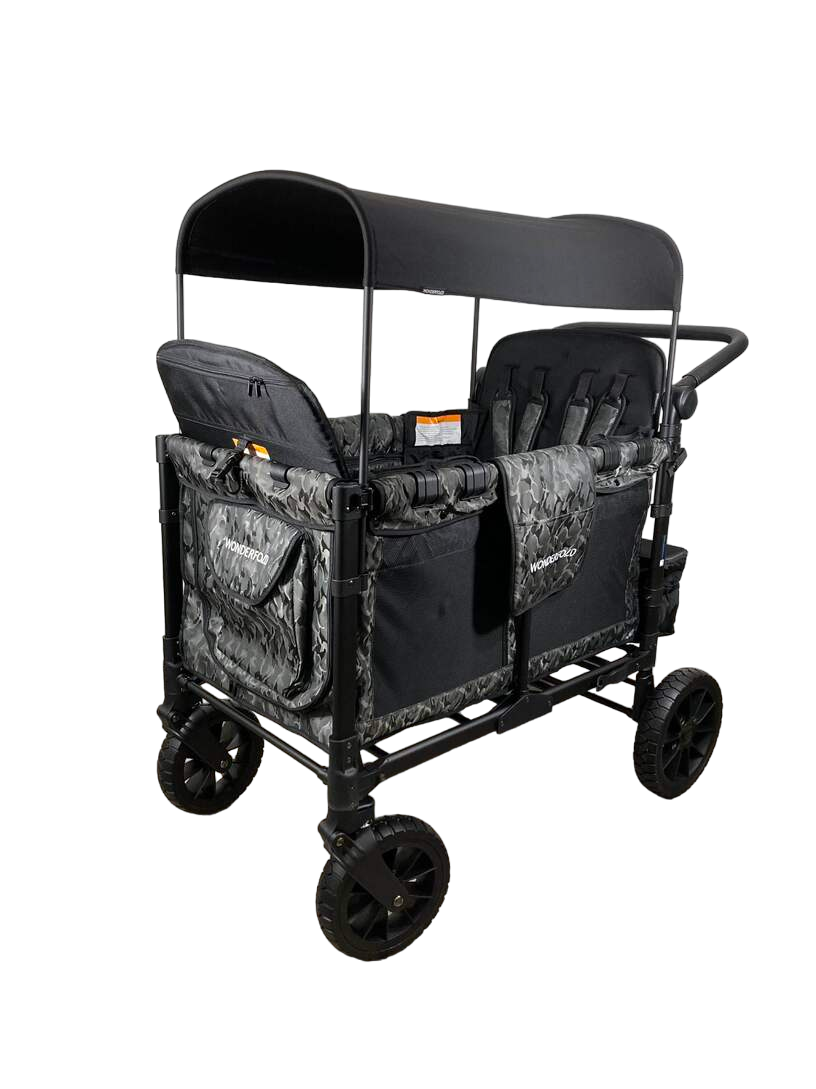 Quad Folding Carriage with Telescoping deals Handle, Camouflage