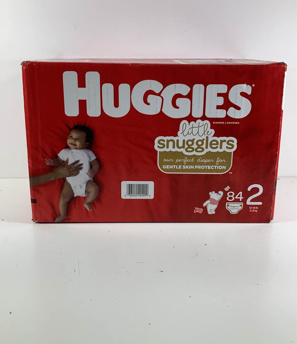 used Huggies Little Snugglers 84 Count, Size 2