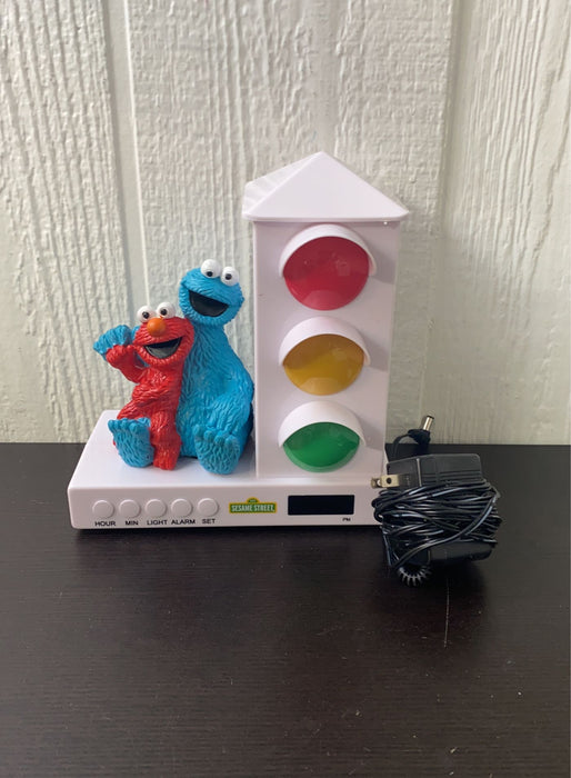 Shop Custom Quest It’s About Time Spotlight Sleep Enhancing Alarm Clock For Kids, Elmo & Cookie at GoodBuy Gear