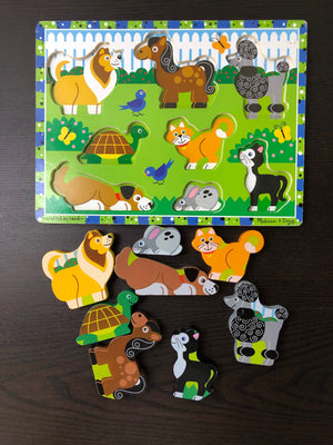 Melissa & Doug Chunky Pets Puzzle