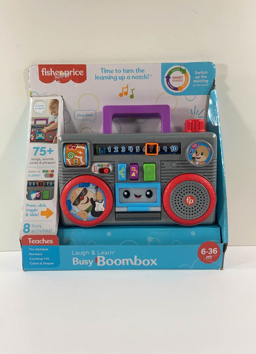 secondhand Fisher Price Laugh And Learn Busy Boom Box