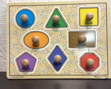 used Melissa & Doug Jumbo Knob Puzzle