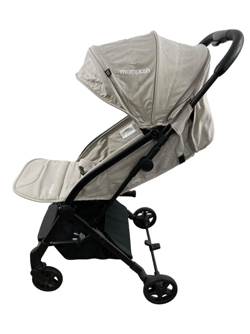 secondhand Mompush Lithe Stroller, 2021, Khaki