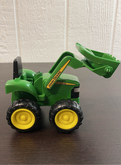 used TOMY John Deere Front Loader Sandbox Toy