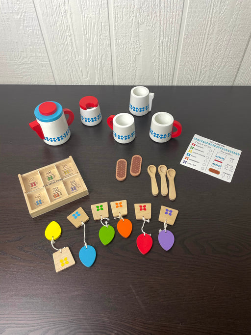 used Melissa & Doug Steep & Serve Tea Set