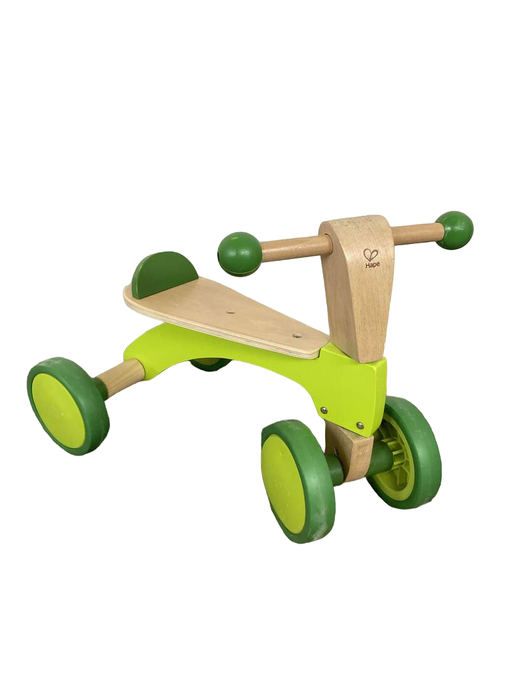 used Hape Scoot Around Ride On Wood Bike