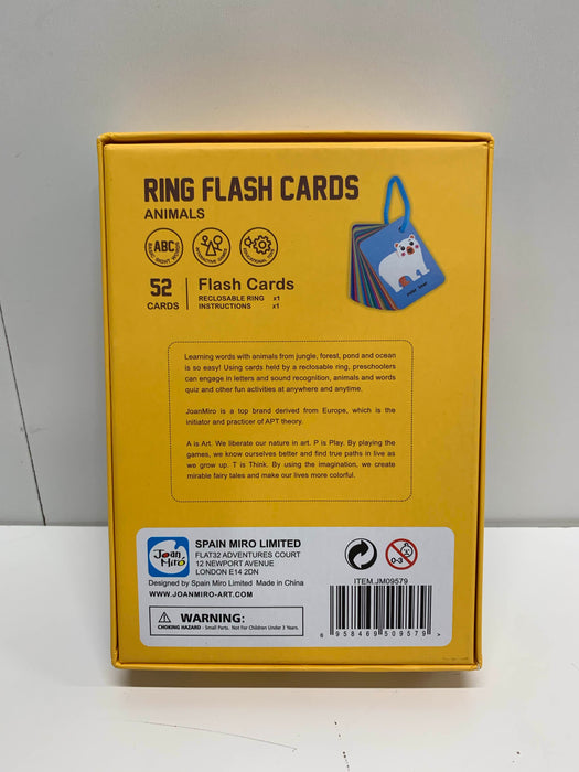 secondhand Joan Miro Ring Flash Cards