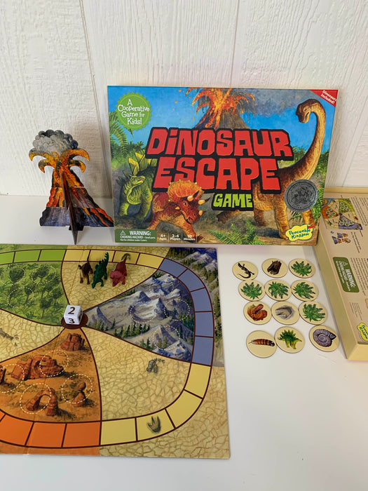 secondhand Peaceable Kingdom Dinosaur Escape Game