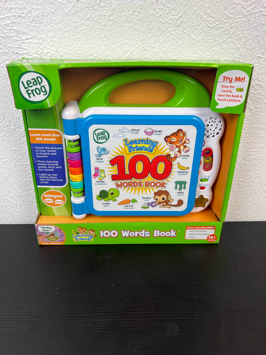 used Leap Frog Learning Friends 100 Words Book