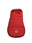 secondhand Bugaboo Footmuff, Sunset Red