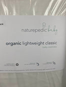 secondhand Naturepedic Organic Lightweight Crib Mattress