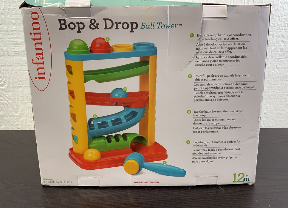 secondhand Infantino Bop And Drop Ball Tower