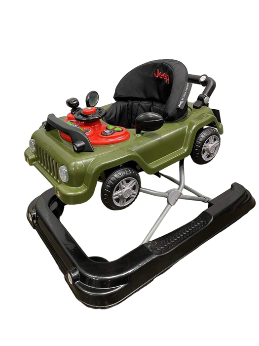 used Delta Children Jeep Classic Wrangler 3-in-1 Grow With Me Walker, Anniversary Green